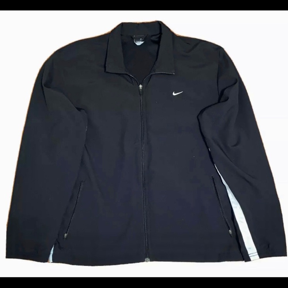 Nike Windbreaker black/white zip pockets - Picture 10 of 14